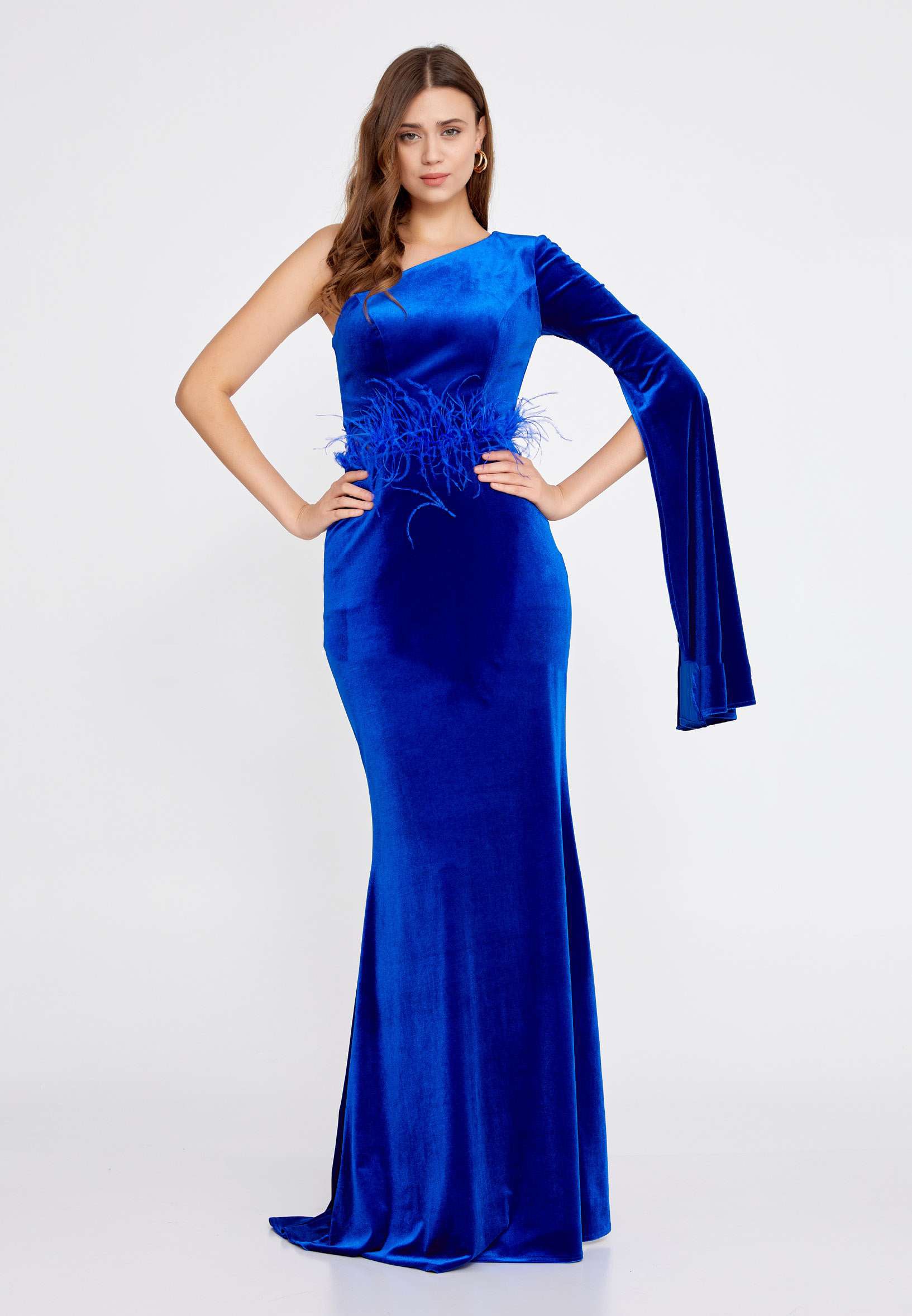 slim fit dress slacks Valencia Gown main image 0